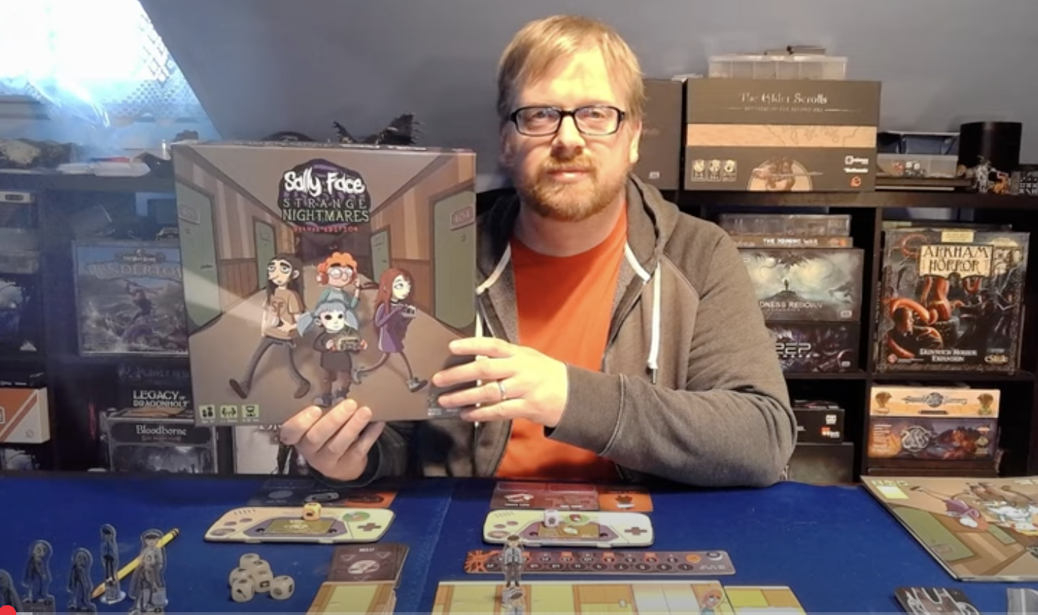 SALLY FACE: STRANGE NIGHTMARES Deluxe Edition Board Game Review